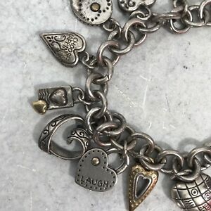 【送料無料】腕時計　ピンクチャームブレスレットチャームウォッチブライトンパワーvtg brighton power of pink charm bracelet charms amp; watch go with all your heart