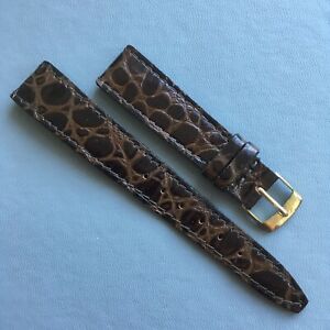 【送料無料】腕時計　ヴィンテージレザーウォッチストラップストラップエンドvintage genuine leather watch strap 175mm strap ends