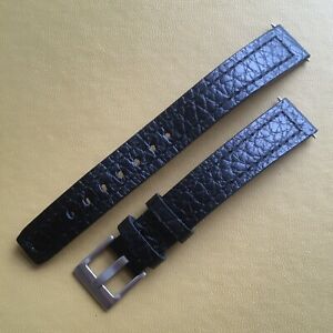 【送料無料】腕時計　ヴィンテージクロコダイルレザーウォッチストラップストラップエンドvintage iw genuine crocodile leather watch strap 19mm strap ends