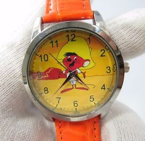 【送料無料】腕時計　スピーディーゴンザレスクラシックラウンドスタンディングメンズキャターウォッチspeedy gonzales ,classic round standing,mens character watch,m13,lk