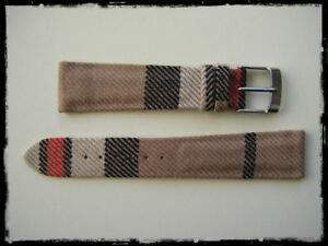 【送料無料】腕時計　チントゥリーニタータンタータンストラップイタリアハンドcinturini tartan 20mm tartan straps 100 hand made in italy