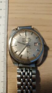 【送料無料】腕時計　オロロジョヴィンテージジェニエブレルビスカレンダーファンツィオナンテorologio vintage genievre 17 rubis calendar movco ora 234 funzionante