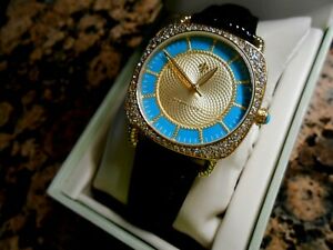 【送料無料】腕時計 ジュディスリプカウォッチターコイズゴールドオーバーワークスグレートjudith ripka watch turquoise 18k gold over qvc msrp 203 works great