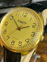 【送料無料】腕時計 ラケタゴールドメッキケースメンズ1980s raketa 2609ha au gold plated case mens wristwatc...