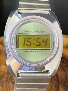 【送料無料】腕時計 ソビエトエレクトロニカヴィンテージソデジタルsoviet watch elektronika 5 3049 b602 vintage ussr digital 1970s 【送料無料】腕時計 ソビエトエレクトロニカヴィンテージソデジタルsoviet watch elektronika 5 3049 b602 vintage ussr digital 1970s