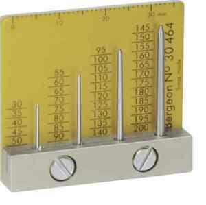 【送料無料】腕時計　ベルゲオンホールハンドゲージbergeon 30464 watch hand gauge for holes hg11
