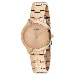 【送料無料】腕時計 チェルシーローズゴールドトーンステンレススチールウォッチguess womans w0989l3 chelsea rose goldtone stainless steel watch