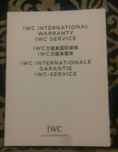 【送料無料】腕時計 リブレットガランツィアオリジナルlibretto garanzia originale iwc 【送料無料】腕時計 リブレットガランツィアオリジナルlibretto garanzia originale iwc
