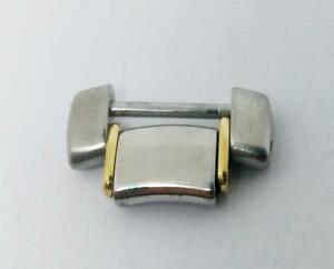 【送料無料】腕時計　オリジナルスチールレディースブレスレットリンクoriginal ssteel amp; 18k ladies ebel bracelet link 13 mm for ref 1900910 exlnt
