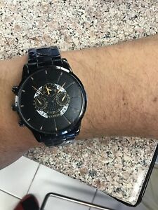 geneva wrist watch for menジュネーヴ※注意※NYからの配送になりますので2週間前後お時間をいただきます。人気の商品は在庫が無い場合がございます。ご了承くださいませ。サイズの種類の商品は購入時の備考欄にご希望のサイズをご記載ください。　携帯メールでの登録ですと楽天からのメールが届かない場合がございます。