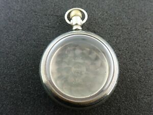 【送料無料】腕時計　ヴィンテージサイズポケットウォッチケースレバーペンデントセットシルバーオード