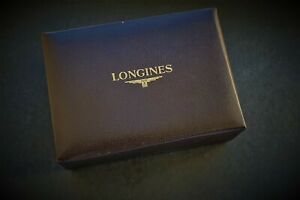 【送料無料】腕時計　ロンジンプレセナレーションボックスgents longines presenation or storage wrist watch box with booklet