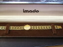 【送料無料】腕時計 ヴィンテージレディースボックスランニングvintage ladies boxed imado quartz watch,running and decent condition