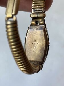 【送料無料】腕時計　モントルブレスレットアンシエンヌデイムムーヴメントメカニークアールデコボエティエオルアルジャンmontre bracelet ancienne dame mouvement mecanique art deco boitier or amp;