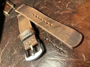 【送料無料】腕時計　スイスアンモウォッチストラップhandmade 20mm swiss ammo watch strap