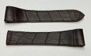 【送料無料】腕時計　ブレスレットストラップモントルブシュロンエンクワールクロコトップneuf bracelet strap montre boucheron en cuir croco 22 mm de largeur top