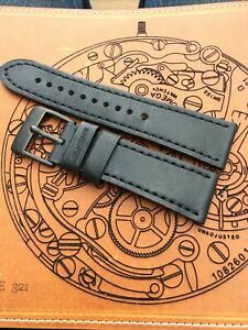 【送料無料】腕時計　ブラックレザーグリシンストラップグリシンタンバックル