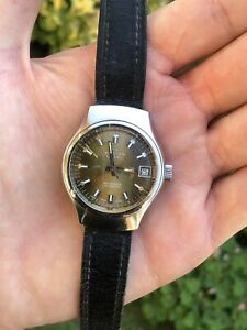 腕時計　オロロギビンレストンアッチャイオオートモッロイータアンニorologio vintage reston acciaio automatico eta anni 70 working revised automatic