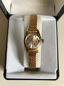 【送料無料】腕時計　ヴィンテージホラックスレディースゴールドカラーワインディングウォッチvintage horax 23 ladies gold colour winding watch working