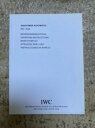 【送料無料】腕時計　アクアタイマーマニュアルiwc aquatimer automatic ref 3548 operating instructions manual booklet nosrare