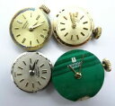 【送料無料】腕時計 ユニバーサルレディースバルカン3 convolute universal ladies vulcain wrist watch movement not working z752