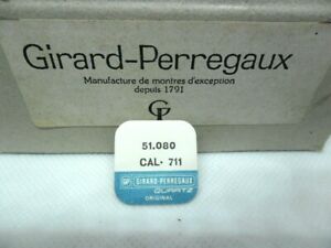 腕時計 ヴィンテージジラールペレゴウタイレットアングルレバーセッティングレバークォーツvintage girard perregaux 51080 cal 711 tirette winkelhebel setting lever quartz