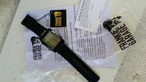 【送料無料】腕時計 オロロジランキーガレージクロノメトロスヴェリアアッチャイオエゴンマネロorologio frankie garage cronometro sveglia acciaio e gomma 3 atm fg0020 nero