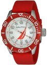 yzrv@m[eBJIMIEICS}b\kI[HXg?nautica orologio uomo in gomma rosso 44mm nai08506g nuovo, list 99 ?