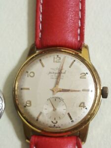 【送料無料】腕時計　オロロギポルソウオモパヤールルビススイスヴィンテージorologio polso uomo payard 17 rubis antimagnetic swiss made vintage v3 ^