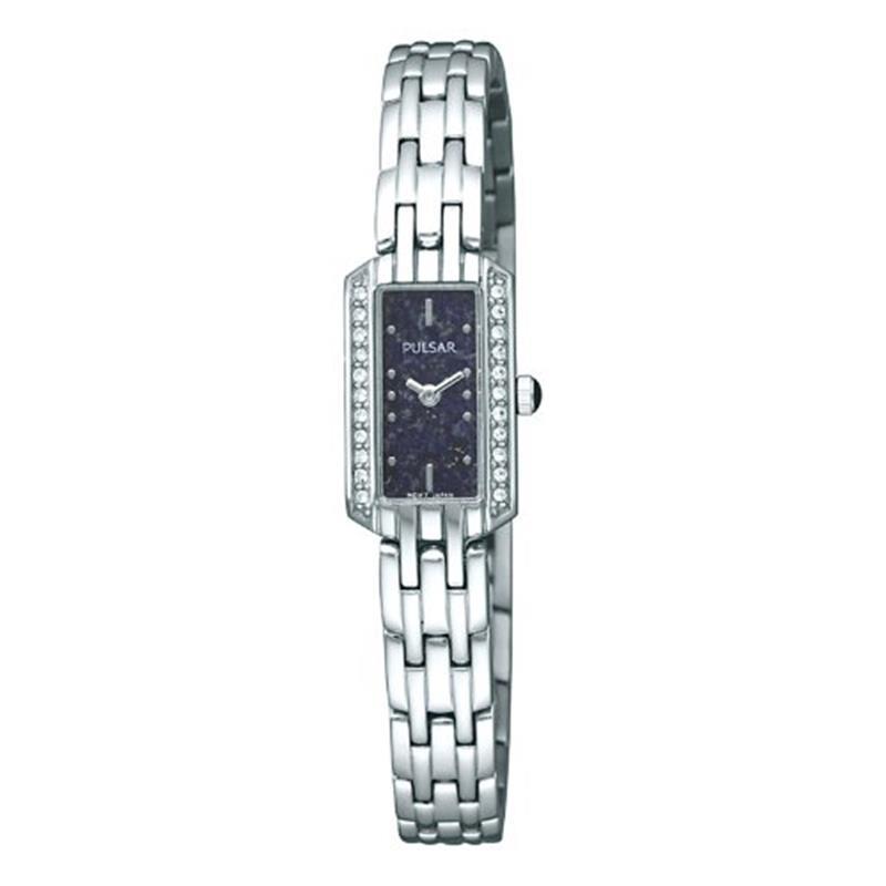 【送料無料】腕時計 レディースパルサーウォッチクリスタルラピスシルバーステンレスフリーシップladies pulsar watch crystal lapis pex541 silver stainless steelfree ship nib