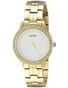【送料無料】腕時計 チェルシーイエローゴールドトーンステンレススチールウォッチguess womans w1209l2 chelsea yellow goldtone stainless steel watch