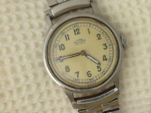 フォルティス 【送料無料】腕時計　ヴィンテージメンズステンレススチールvintage fortis mens wristwatch ? stainless steel, manual wind