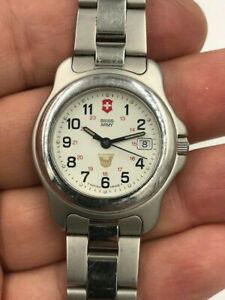 【送料無料】腕時計 スイスアーミーウォッチステンレスセントミリメートルクォーツバッテリーswiss army watch 24212 womens stainless st 30mm quartz day working battery