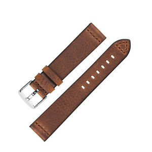 腕時計　モレラトブラマンテヴィンテージカーフスキンレザーウォッチストラップゴールドブラウンmorellato bramante vintage calfskin leather watch strap in gold brown