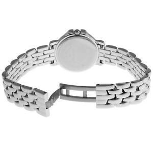 【送料無料】腕時計　スイスシルバートーンステンレススチールドレスクォーツウォッチswiss edition womens silvertone stainless steel dress quartz watch