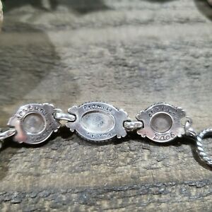 【送料無料】腕時計　キャロリンポラックレリオススターリングシルバーターコイズマザーオブパールウォッチ