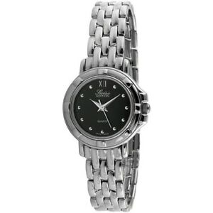 【送料無料】腕時計　スイスシルバートーンステンレススチールドレスクォーツウォッチswiss edition womens silvertone stainless steel dress quartz watch
