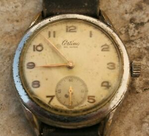 【送料無料】腕時計　モントレセルティナファブスイススイスヴィンテージmontre certina fab suisse swiss made vintage