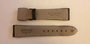 【送料無料】腕時計　ブランドロンジンブラウンレザーウォッチストラップバックル