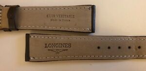 【送料無料】腕時計　ブランドロンジンブラウンレザーウォッチストラップバックル