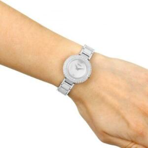 【送料無料】腕時計　レディースクリスタルセットステンレススチールケースseksy 2369 ladies crystal set stainless steel case 2 year warranty rrp £9999