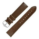 【送料無料】腕時計 ディアカンザスバッファローエンボスカーフレザーウォッチストラップブラウンhirsch kansas buffaloembossed calf...