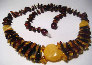 【送料無料】ジュエリー・アクセサリー ナチュラルバルティックアンバーネックレス