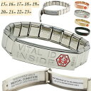 ジュエリー・アクセサリー スチールアラートブレスレットラベルacier life saving alerte medicale sos id bracelet 150 lettres sur eau etiquettes