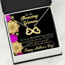 【送料無料】ジュエリー・アクセサリー ネックレスママカードスチールペンダントmere collier genial maman souvenir card ca...