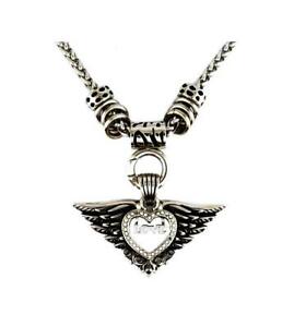 【送料無料】ジュエリー・アクセサリー ブレロックペンダントオートバイジュエリーsk2261 femmes amour aile breloque pendentif acier inoxydable moto bijoux