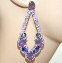 ジュエリー・アクセサリー イヤリングクリスタルライラスグリシンバイオレットペンダントラインストーンboucles doreilles femme cristaux lilas glycine violet pendentifs strass bb56