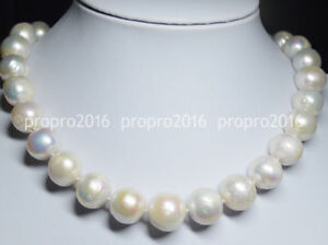 【送料無料】ジュエリー・アクセサリー ホワイトラウンドバロックパールネックレスジュエリーボックス