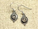 【送料無料】ジュエリー・アクセサリー シルバーイヤリングサークルクォーツローズbo210 boucles doreilles argent 925 cercles 19mm quartz rose