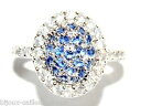 【送料無料】ジュエリー・アクセサリー リングジルコニウムリングbague argent massif 925 zirconium blanc bleu t 56 bijou ring